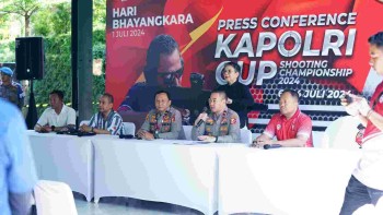 Ribuan Peserta Ikuti Lomba Menembak Kapolri Cup,Polri menggandeng Persatuan Olahraga Menembak dan Berburu Indonesia (Perbakin)