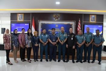 PT. Asabri (Persero) dan Bank Bukopin Cabang Palembang Gelar Sosialisasi di Lanal Palembang