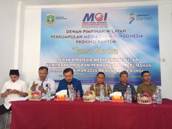 Giat Biro Adpim Temu Media Online Dalam Kemitraan Program Pembangunan Perumahan dan Permukiman 2025 Menuju Banten Bagus