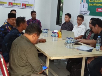 Diduga ada permainan, Musyawarah Terkait Permasalahan Jual Beli Tanah Desa Mekarsari Kp Jantungen sehingga tidak temui solusi terbaik