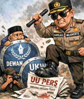Ketum FWJ Indonesia Sentil Kapolres Mojokerto Yang Di Duga Tidak Paham UU Pers

