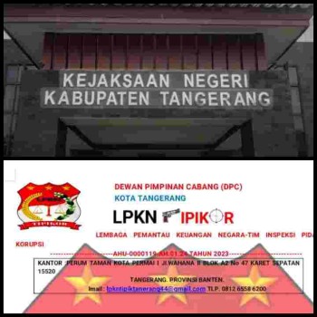 Bakal Heboh! LPKN Tipikor Akan Membawa SP3 Dugaan Korupsi Lahan RSUD Tigaraksa ke Istana