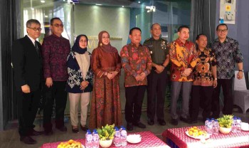 Jenderal TNI (Purn) Prof. Dr.H.Dudung Abdurachman,SE,.M.M., Meresmikan Gedung Baru Sekolah Tinggi Penerbangan Aviasi