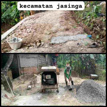 Betonisasi Kp.Nagreg Tidak Ada Papan Kegiatan,Ada Dugaan Pelaksana Desa Bermain Anggaran