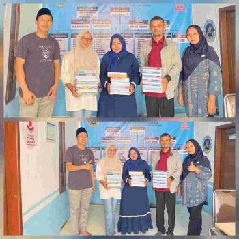SPPG Sindanglaya 2 Perluas Kepedulian, 51 Siswa Yatim Piatu Terima Bantuan Buku Tulis