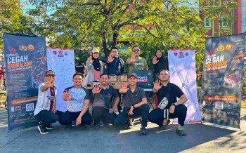 Densus 88 Ajak Warga Makassar Perkuat Toleransi Lewat Kampanye Edukasi di Car Free Day