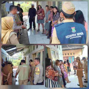 Jaga Jakarta+ Bergerak, Polsek Sepatan dan Forkopimcam Razia Kontrakan yang Diduga Jadi Lokasi Praktik Open B.O.

