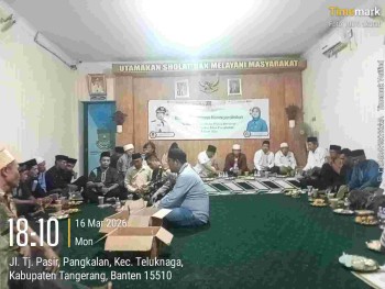 BUK BER DI KANTOR DESA PANGKALAN, SEKALIGUS PERESMIAN KOPERASI MERAH PUTIH
