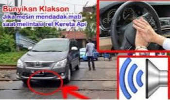 Laka Mobil VS Kereta Api Kerap Terjadi,Beredar Artikel Diflatform Akun Whatsupp Kiat Penyelamatan-



Benarkah Dengan Klakson Dapat membuat Mesin Mobil  Hidup Kembali..?