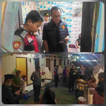 OPERASI PEKAT GABUNGAN MAPOLSEK SEPATAN DAN KECAMATAN SEPATAN TIMUR, SISIR KONTRAKAN DIDUGA JADI LOKASI OPEN BO

