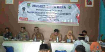 Desa Mekar Baru Gelar Musrenbang RKPDes 2026 DU RKPDes 2027, Prioritaskan Sektor Pertanian
