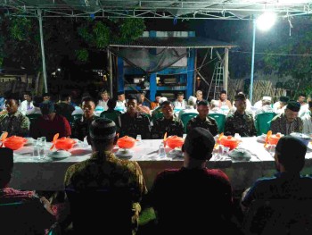 TMMD Ke-129 Kodim 1505/Tidore Pererat Kebersamaan dengan Warga Melalui Tradisi Do'a Bersama

