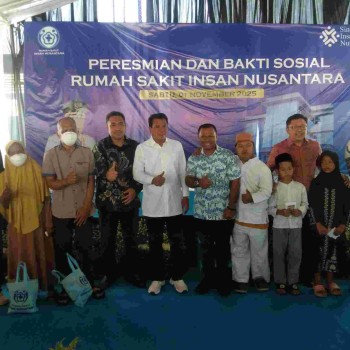  Peresmian RS Insan Nusantara Rajeg, Dimeriahkan dengan Bhakti Sosial dan Santunan Kaum Dhuafa