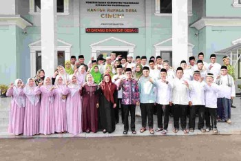 Wabup Intan Minta Masyarakat Desa Cihuni Jaga Keasrian dan Keharmonisan Desa Cihuni