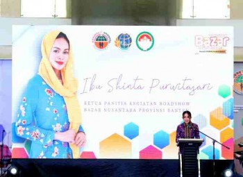 Perdana  Di Banten, Opening Roadshow Bazar Nusantara Sukses Digelar