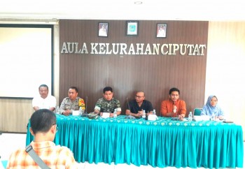 Kelurahan Ciputat Kec.Ciputat  Gelar Pra-Musrenbang TA 2024