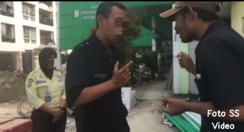 Beredar Video Sengketa di Proyek Diduga Bersumber APBD Tangerang,Danru Satpam Sebut Harus Melalui Orang Dinas..?