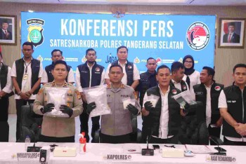 Polres Tangsel Bongkar Jaringan Narkoba Shabu dan Sintetis Tangerang Selatan