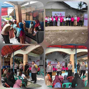 Sambut Hari Bhayangkara ke-80, Polsek Sepatan Tebar Kepedulian Lewat Bansos 50 Paket Sembako untuk Warga