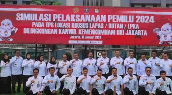 Pemilu 2024: 14.762 Orang Warga Binaan Mendapatkan Hak Pilihnya