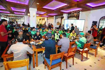 Polri Perkuat Sabuk Kamtibmas, Pecalang dan Ojol Bersinergi Turut Berperan Aktif Jaga Keamanan Bali