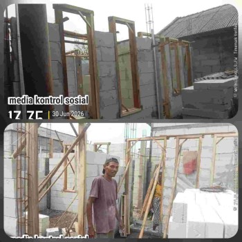Program Bedah Rumah di Desa Kebun Cau Kab Tangerang Mulai Berlangsung

