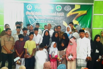 Yayasan Balapentas Madani Peduli( YBMP)Kota Tangsel, Gelar Acara Maulid Nabi dan Santunan Anak Yatim