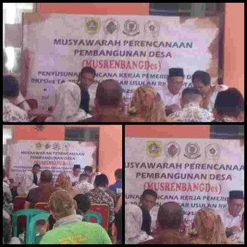 MusrenbangDes sukasari musyawarah perencanaan  pembangunan desa tahun 2025 dan Du RKP tahun 2026