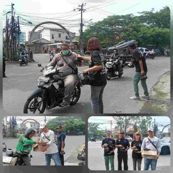 Jum'at Berkah, Media Alap-alap News Bagikan 125 Nasi Bungkus kepada Masyarakat di Gondrong

