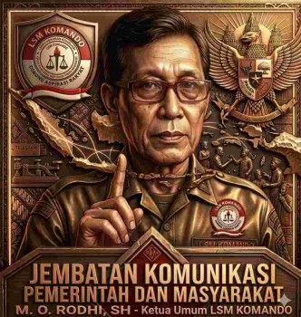 LSM KOMANDO DUKUNG AKSI DEMO ALIH FUNGSI LAHAN SAWAH TELUKNAGA