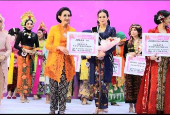 Peringati Hari Kebaya Nasional Kepala Kantor Pertanahan Kota Tangsel Raih juara III dalam perlombaan Kebaya