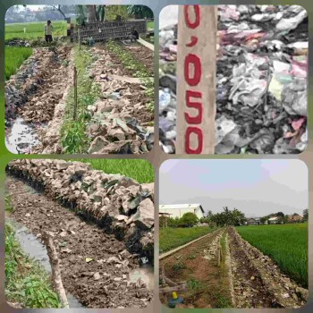 Diduga Kuat Sengaja Abaikan Aturan, Proyek Irigasi P3A di Kp Kebon Cabe Desa Gaga-Pakuhaji Berjalan Tanpa Papan Informasi Publik Dan APD Serta Minim Pengawasan !!