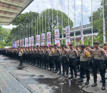 Polda Metro Jaya Terjunkan 2.992 Personel Gabungan Amankan Debat Capres Terakhir Di JCC