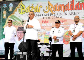 Bazar Ramadhan 1445H 2024M Kecamatan Pondok Aren Digelar, Pesan Benyamin Davnie: