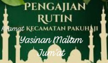 Kegiatan Rutin Mingguan Setiap hari Kamis Malam Jum'at aTerus berlangsung Di Kediaman Kades H Nuralam Pemdes Kramat Kec-Pakuhaji, Kab-Tangerang